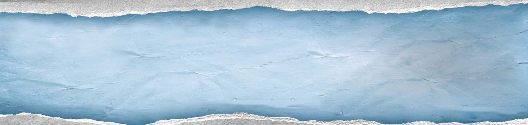 background with a light blue texture resembling torn paper