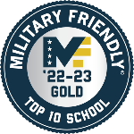 Military Friendly top 10 Gold Badge