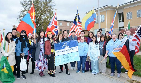 Bringing the World to Fayette, international students