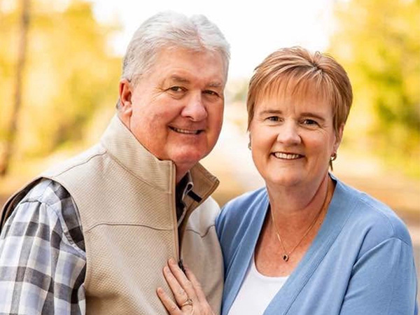 UIU President Kathy Franken with her husband Chuck
